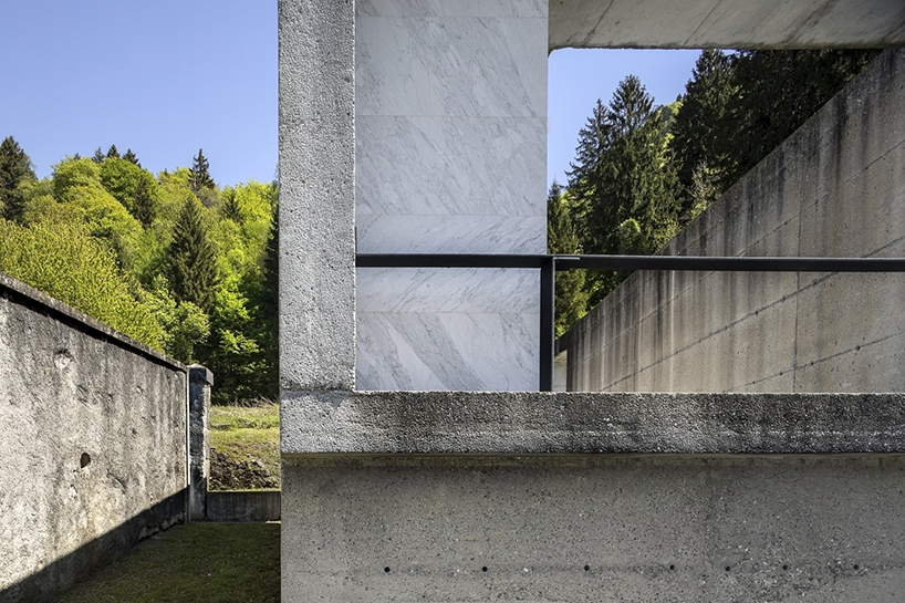 three cemeteries emerge between stone walls and mountain horizons in the carnic alps - 5