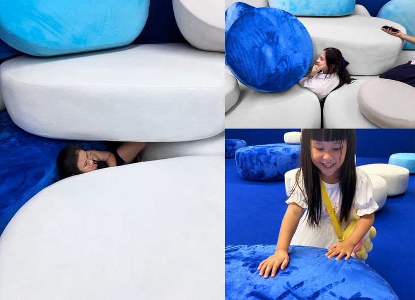 tablet-shaped pillows turn 48 hours of sleeplessness into tactile installation - 3