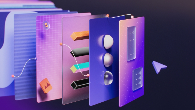 unified by honeycomb geometry, maxon one’s brand identity unfolds through motion design - 10