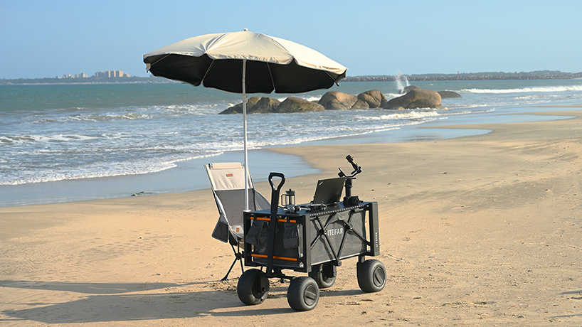 litefar b1 electric beach wagon reimagines the journey from car to shoreline 9
