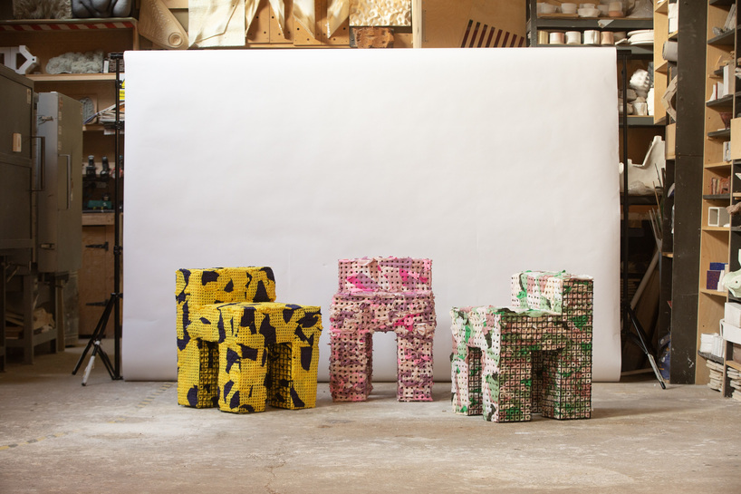discarded synthetic textiles become porous structural material through heat fusion - 1