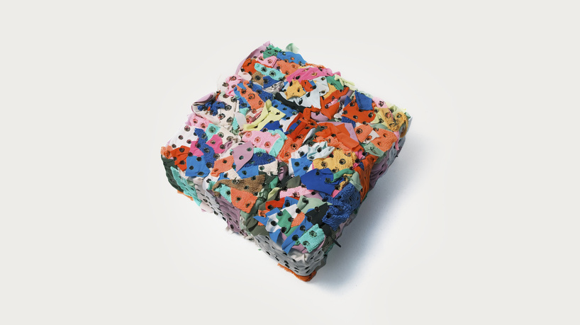 discarded synthetic textiles become porous structural material through heat fusion - 3