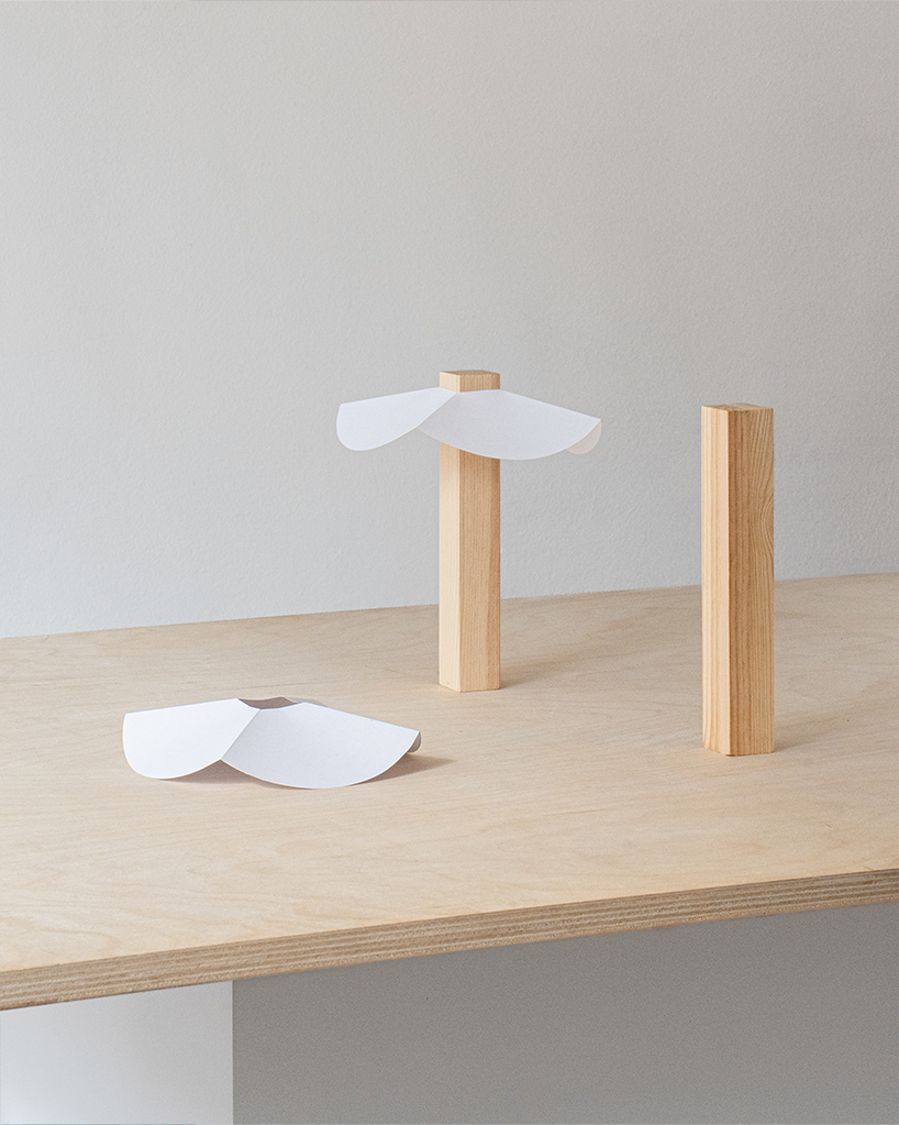 byunggwon nas alit lamp explores how ceramic wood and light interact 10