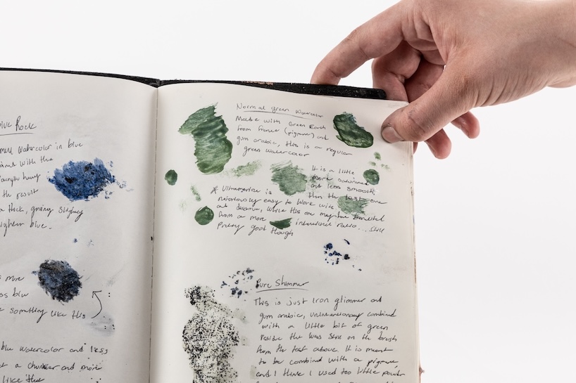 open-source paint archive explores reusable biomaterials and earth pigments for fine art - 7