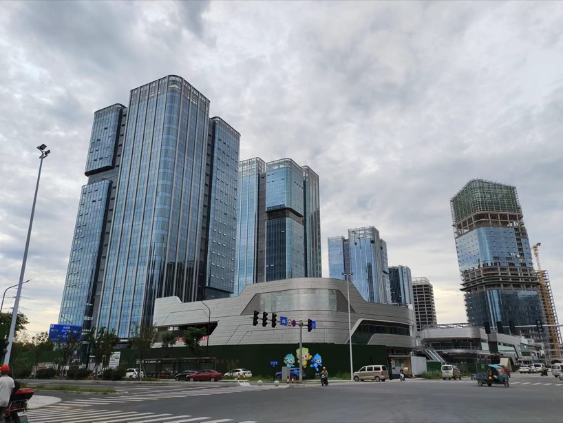 mountains meet water in shaoxings financial vitality city 11