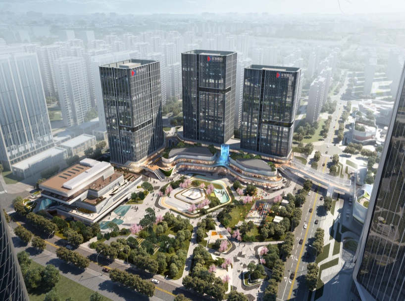 mountains meet water in shaoxings financial vitality city 3