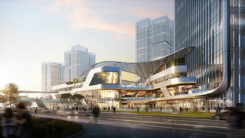 mountains meet water in shaoxings financial vitality city 5