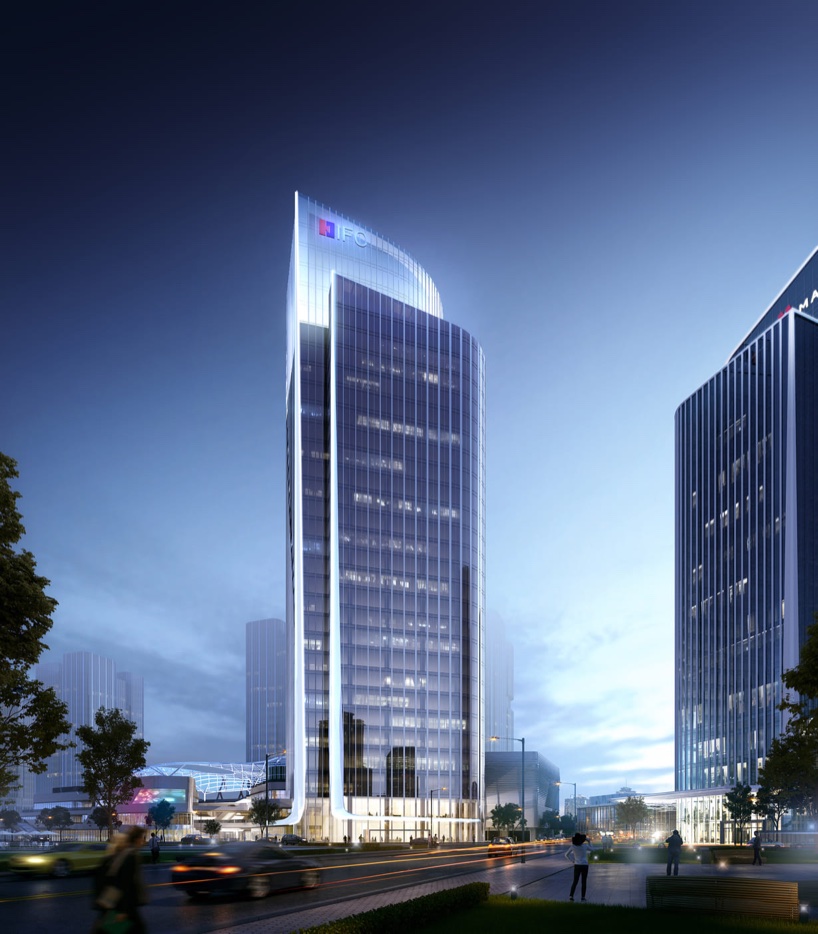 mountains meet water in shaoxings financial vitality city 9