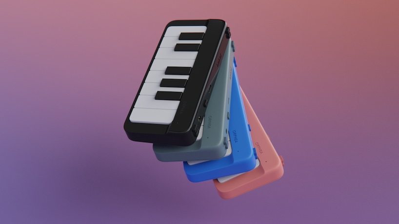 orphea: a playable 13-key electronic piano that fits into your pocket - 4