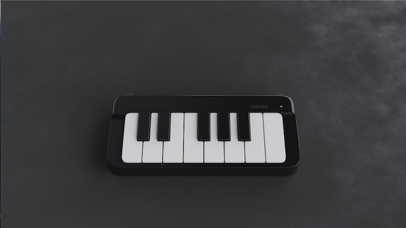 orphea: a playable 13-key electronic piano that fits into your pocket - 6