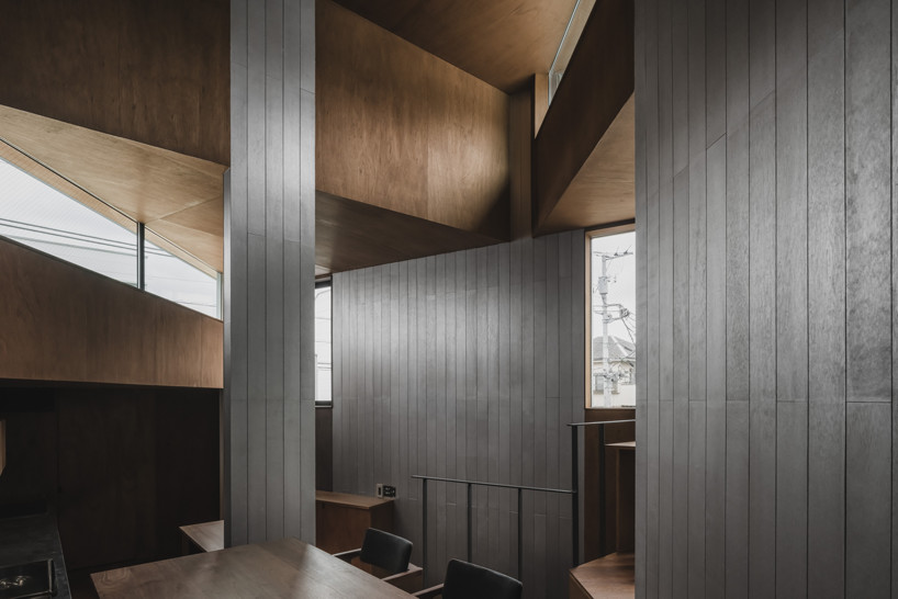 IGArchitects builds tokyo house from field of structural timber walls - 6