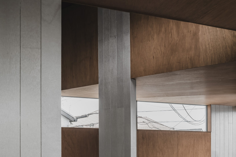 IGArchitects builds tokyo house from field of structural timber walls - 10