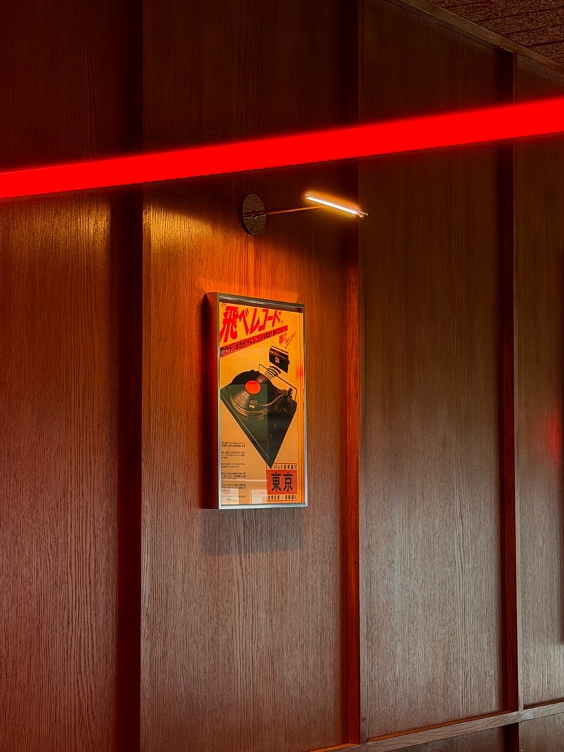 SOBO wraps paris listening restaurant in oak, vintage furniture, and acoustic panels - 12
