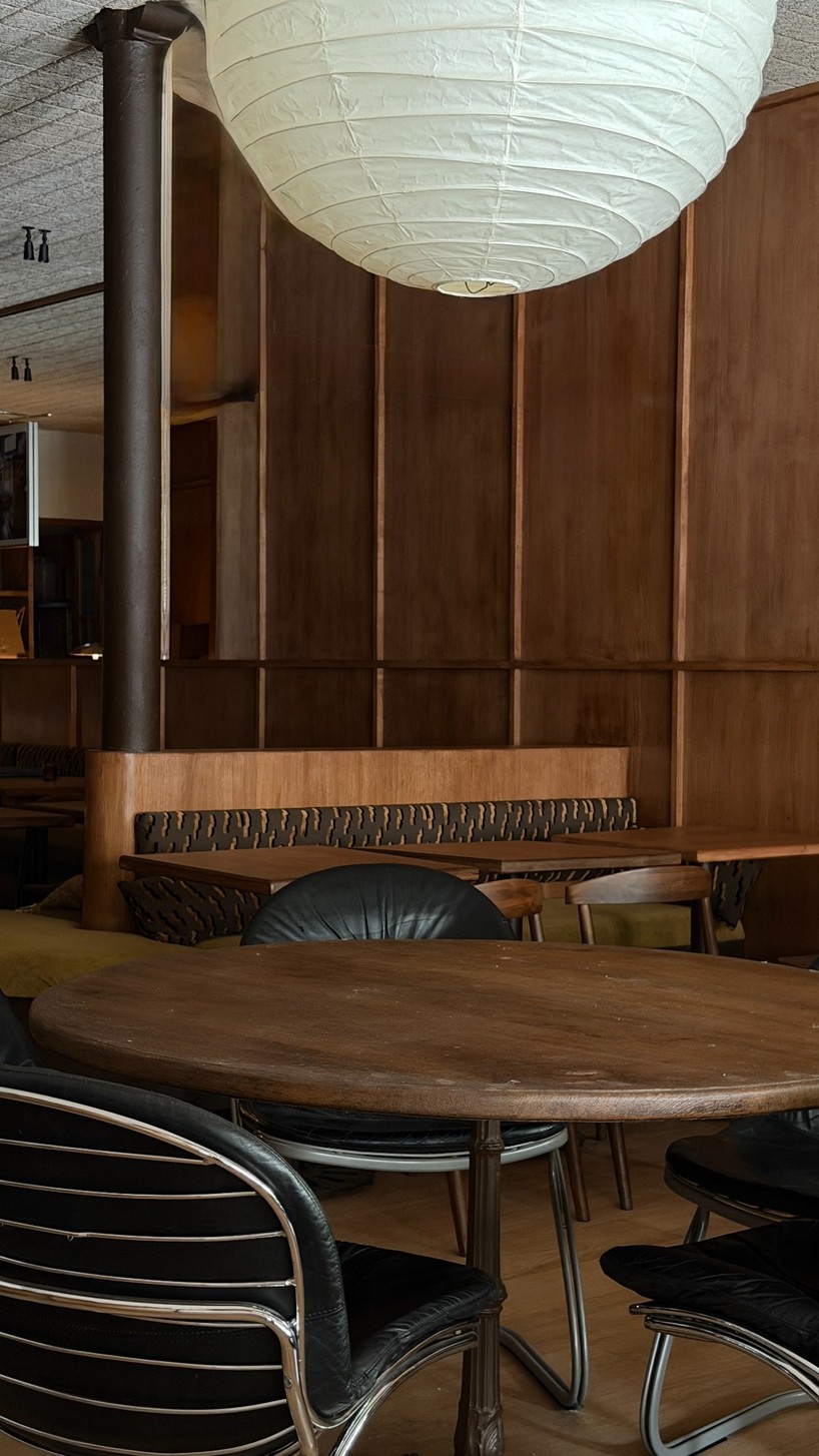 SOBO wraps paris listening restaurant in oak, vintage furniture, and acoustic panels - 7