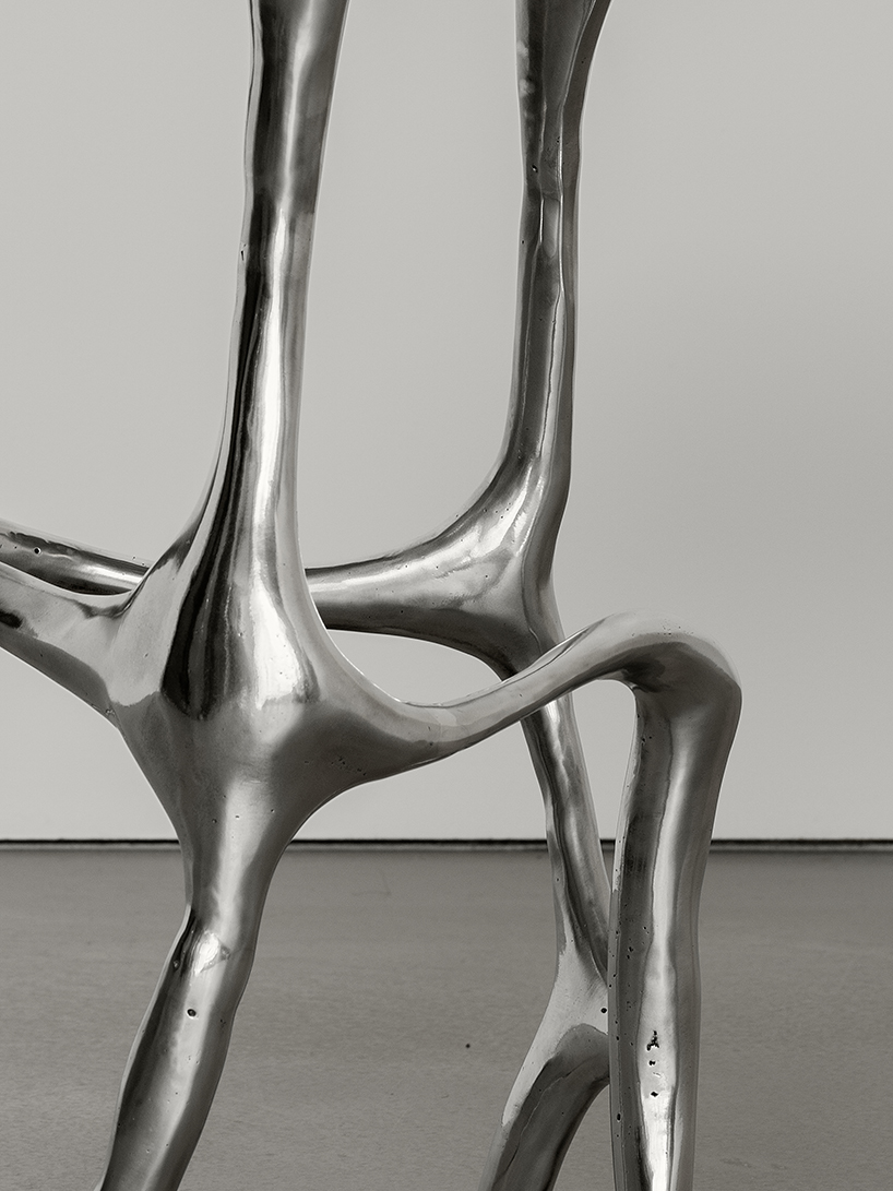 cast aluminum turns heart forms into sculptural furniture in LOVE collection - 6