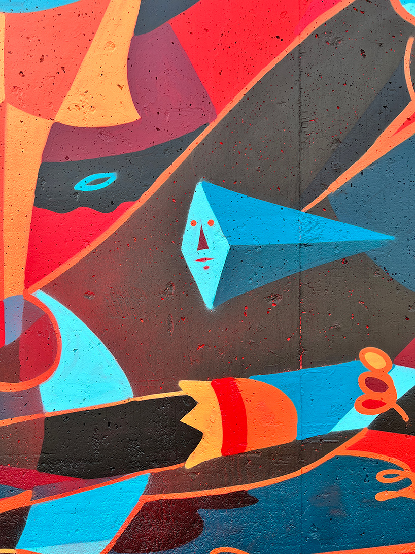 masks, spirits, and mythical figures carry peruvian heritage into WESR’s murals across europe - 12