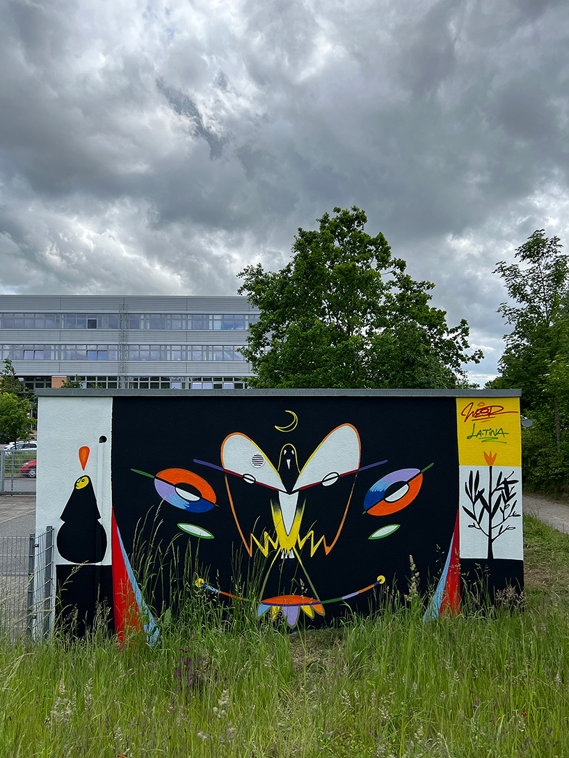 masks, spirits, and mythical figures carry peruvian heritage into WESR’s murals across europe - 9
