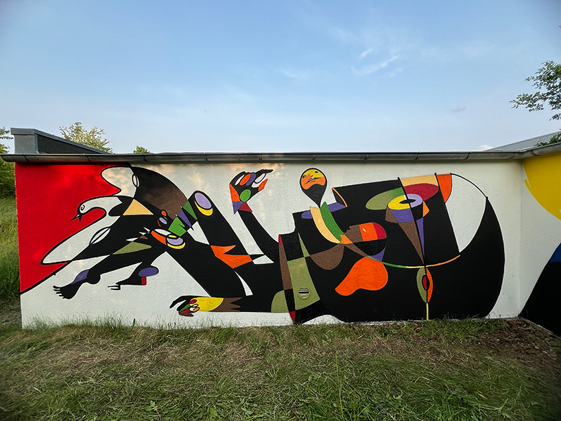 masks, spirits, and mythical figures carry peruvian heritage into WESR’s murals across europe - 4