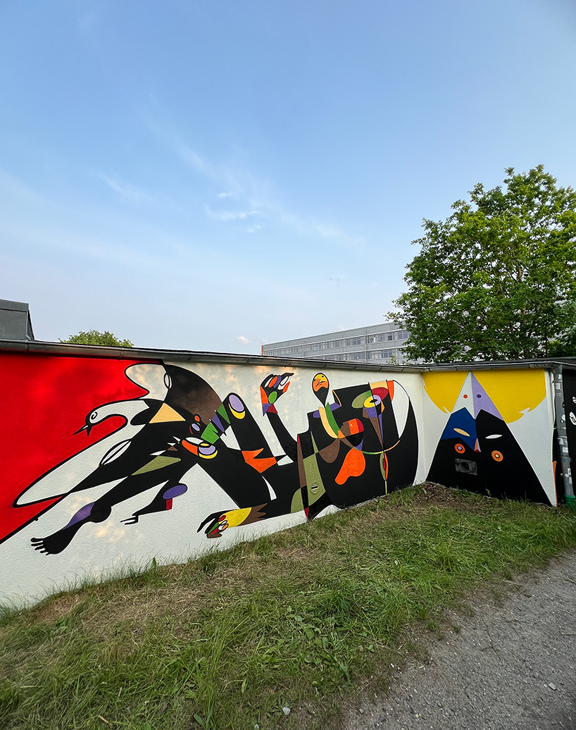 masks, spirits, and mythical figures carry peruvian heritage into WESR’s murals across europe - 5