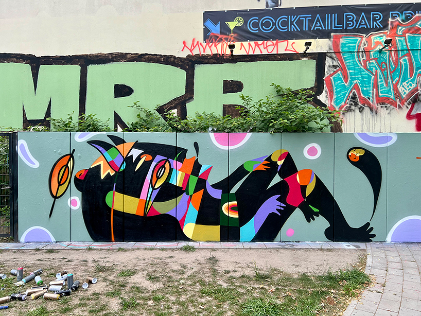 masks, spirits, and mythical figures carry peruvian heritage into WESR’s murals across europe - 8