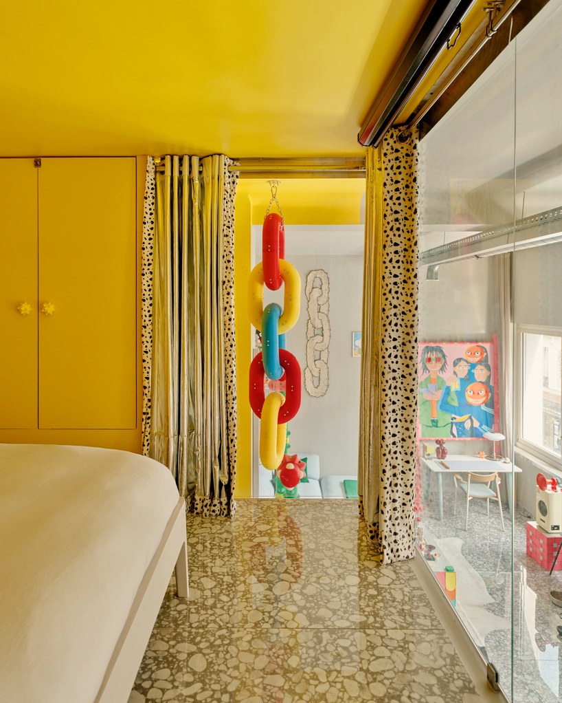 oversized flowers, terrazzo, and pop references ornament zyva studio’s paris showroom - 8