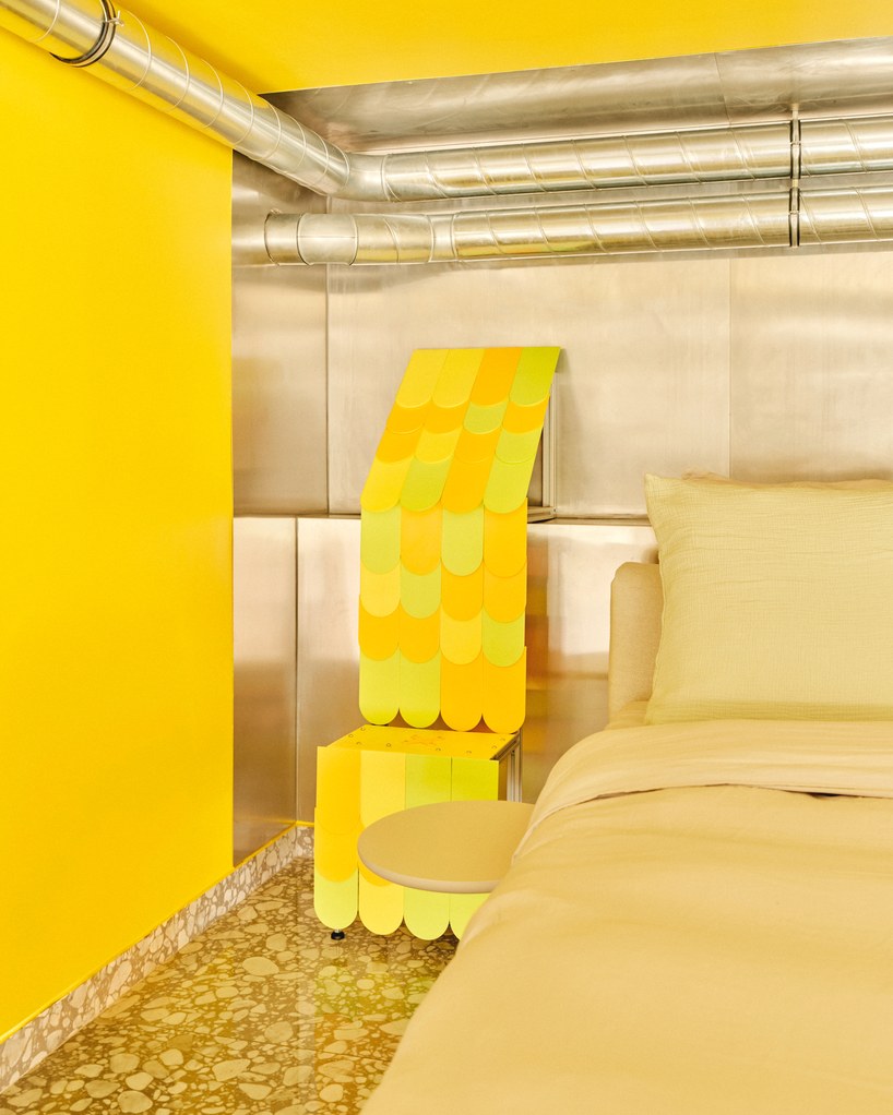 oversized flowers, terrazzo, and pop references ornament zyva studio’s paris showroom - 9