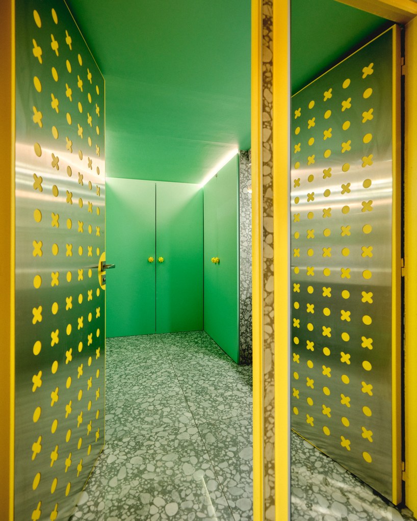 oversized flowers, terrazzo, and pop references ornament zyva studio’s paris showroom - 10