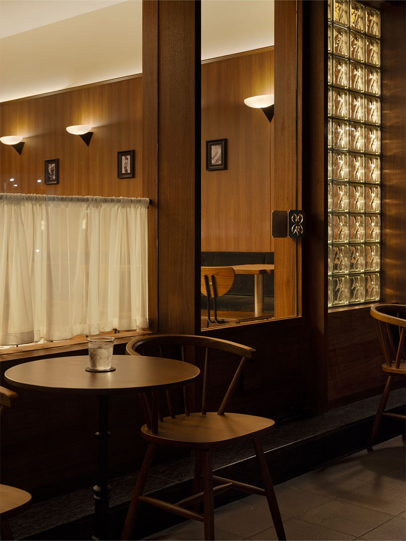 dark wood and deep green turn alfa romeo’s iconic design into caffè fortuna in taipei - 10