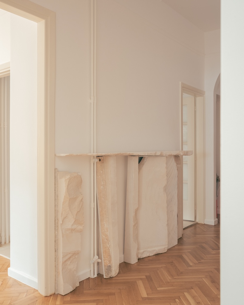 cypress, marble, and rippling glass rework apartment into local local’s athens studio - 4