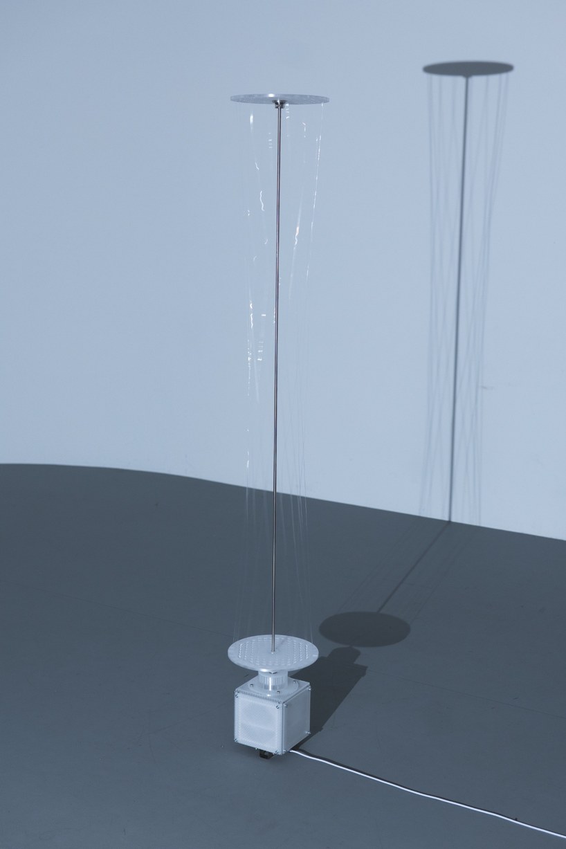 yotaro sakamoto's kinetic thread column transforms human presence into shifting shadows - 3