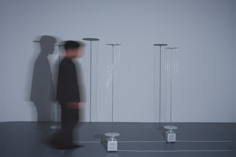 yotaro sakamoto's kinetic thread column transforms human presence into shifting shadows - 2