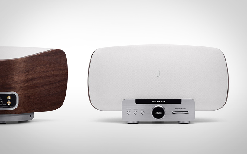 marantz consolette wireless speaker dock by feiz design studio