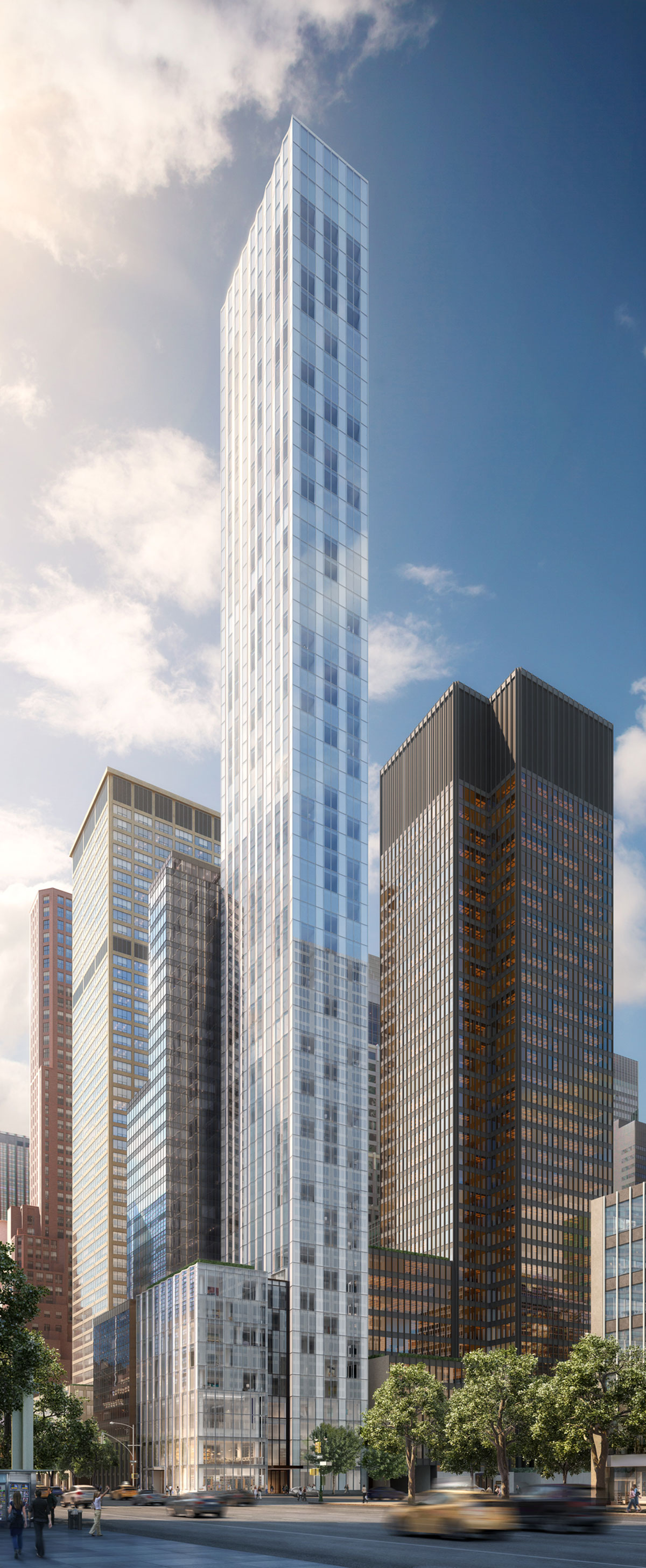 foster + partners' slender luxury new york residential tower soars at ...