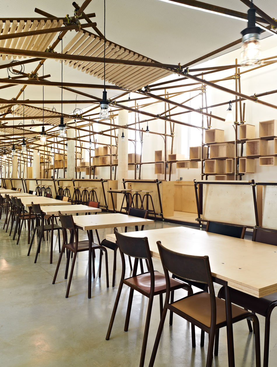 1024 architecture 24 lines la panacee cafe montpellier designboom