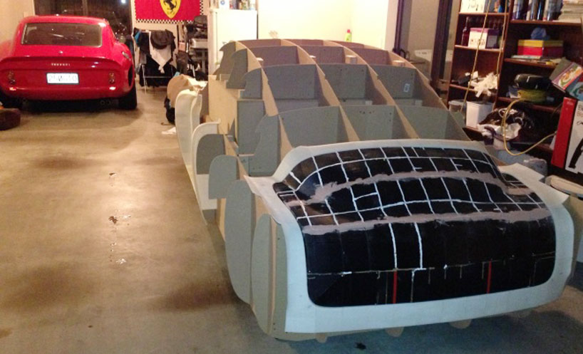 3D printed aston martin DB4 replica