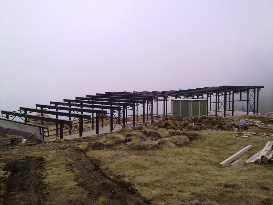 3LHD architects: restaurant vidikovac at ski center radusa