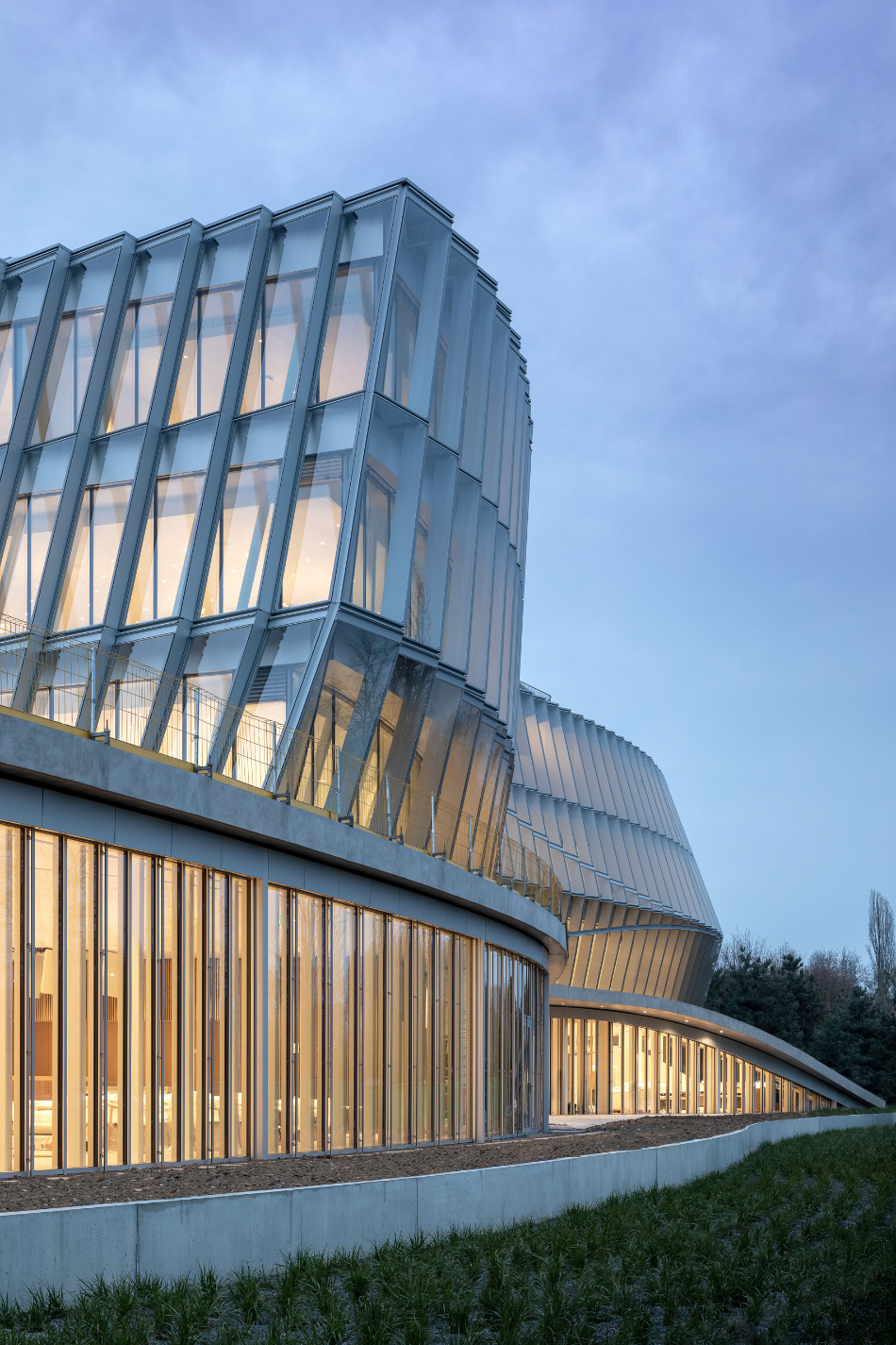 olympic house by 3XN serves as the IOC's new headquarters