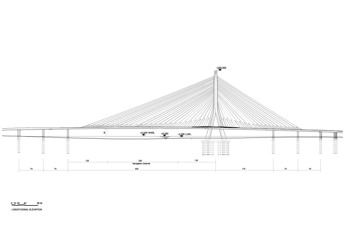 zaha hadid-designed bridge begins construction in taiwan