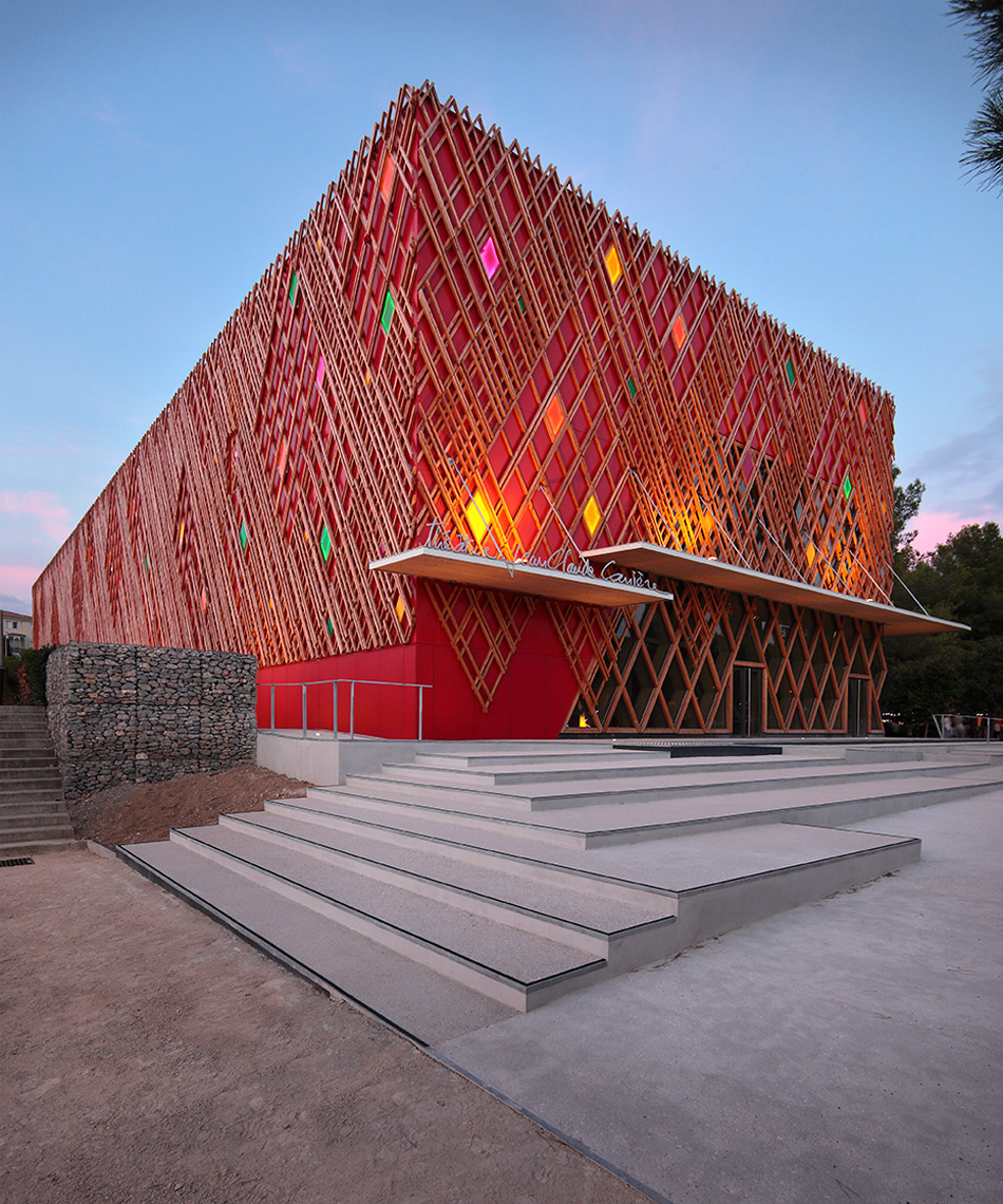 A+ architecture: jean-claude carriere theatre