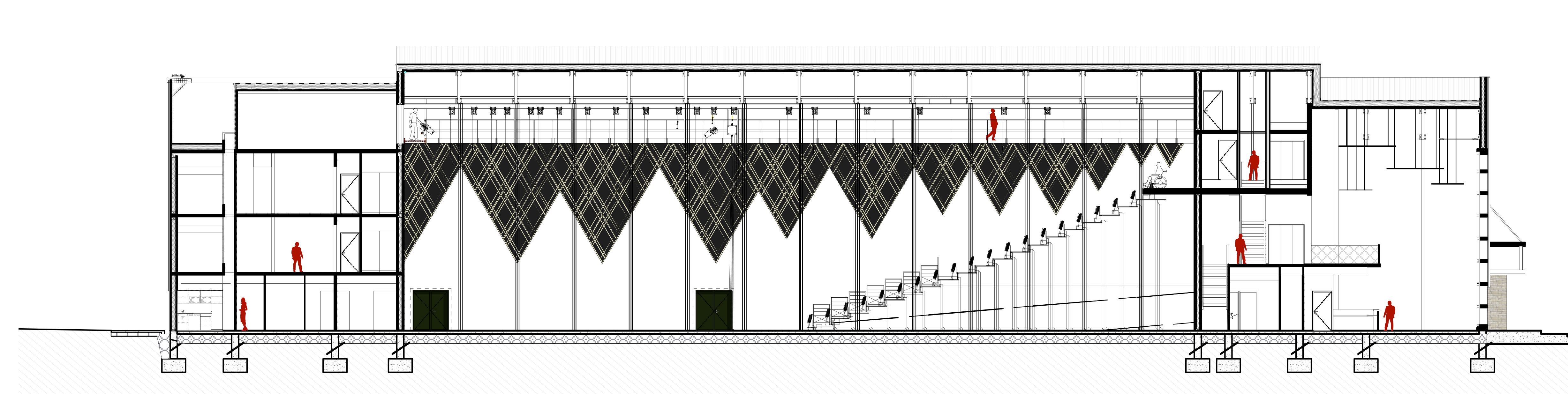 A+ architecture: jean-claude carriere theatre