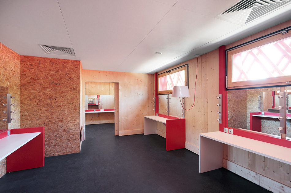 A+ architecture: jean-claude carriere theatre