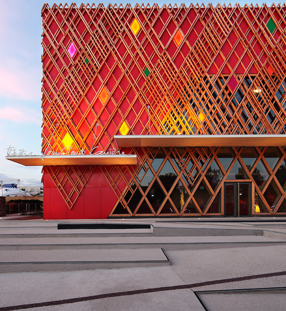 A+ architecture: jean-claude carriere theatre