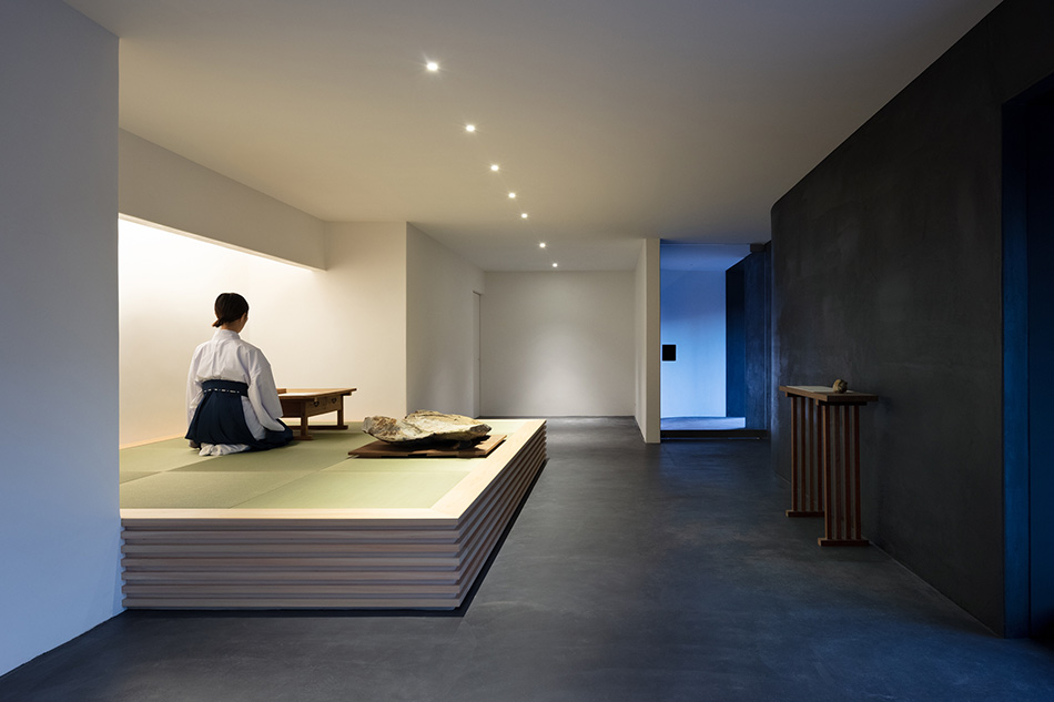 ABOUT renovates office at mekari shrine in japan's fukuoka prefecture