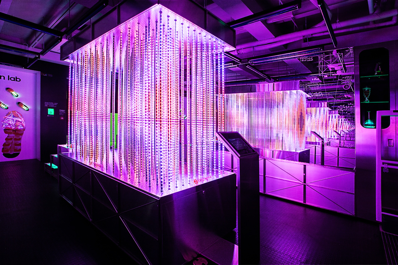 adidas springblade pop up innovation lab in seoul by urbantainer