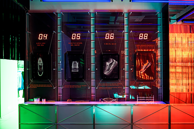 adidas springblade pop up innovation lab in seoul by urbantainer