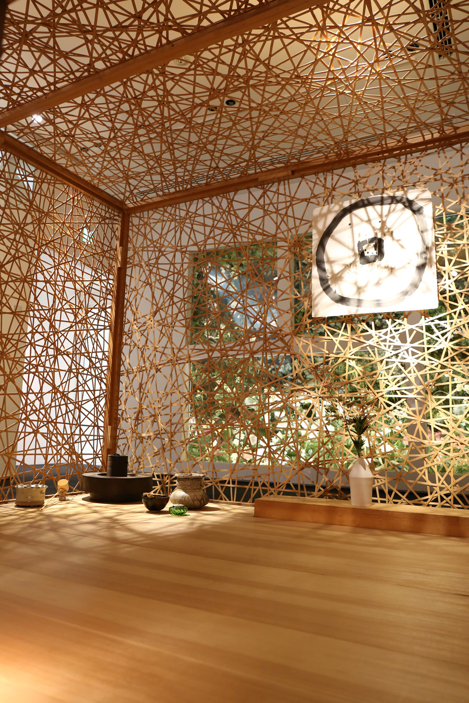 adrian cheng × shigeru uchida wander from within exhibition designboom