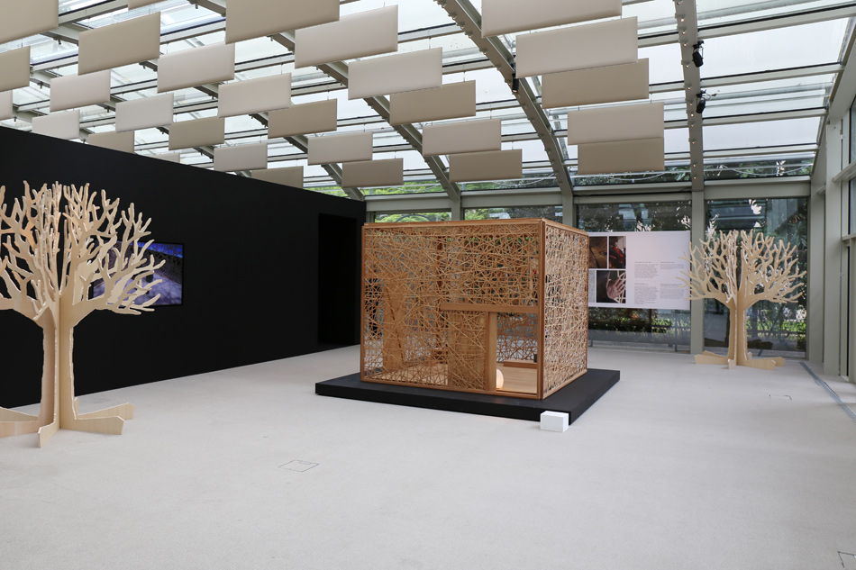 adrian cheng × shigeru uchida wander from within exhibition designboom