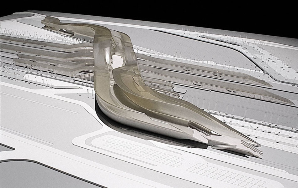 afragola station by zaha hadid in naples designboom
