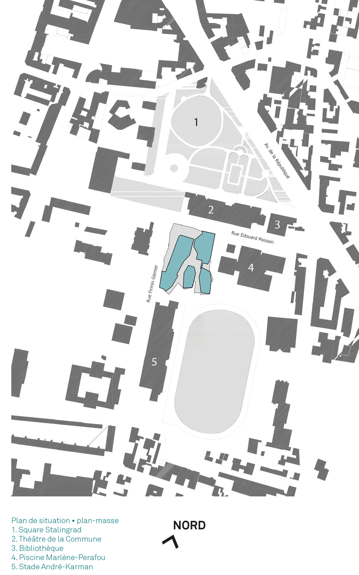 agency chochon-pierre: conservatoire d\'aubervilliers