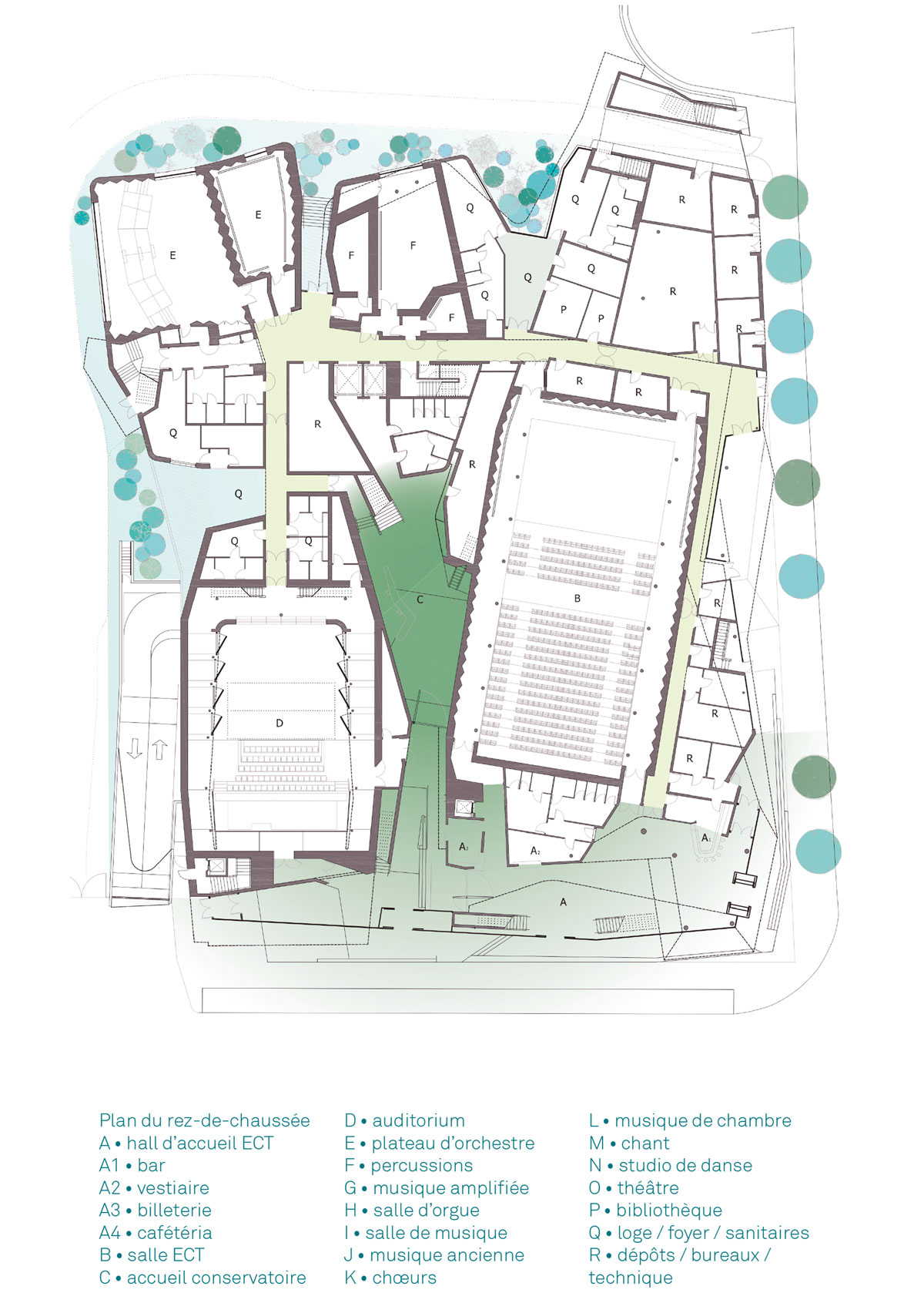 agency chochon-pierre: conservatoire d\'aubervilliers